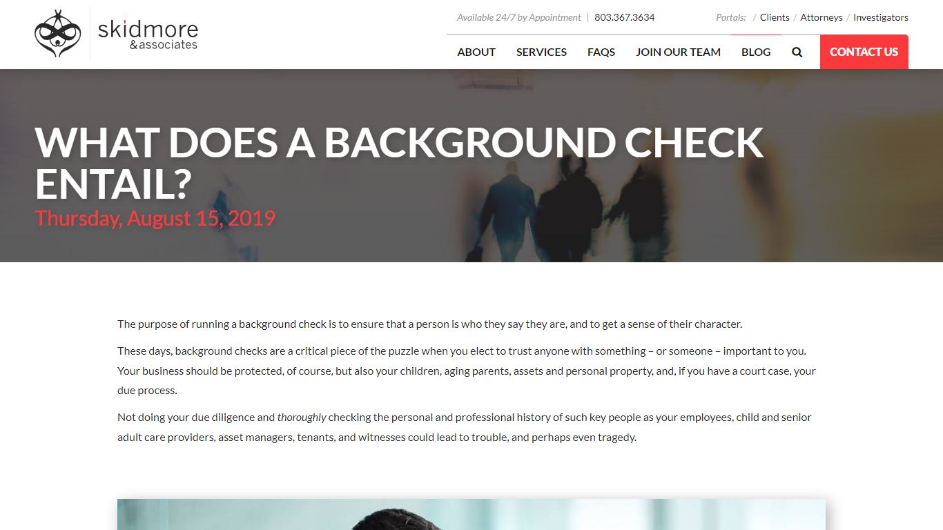 What Does A Background Check Entail? - piskidmore.com